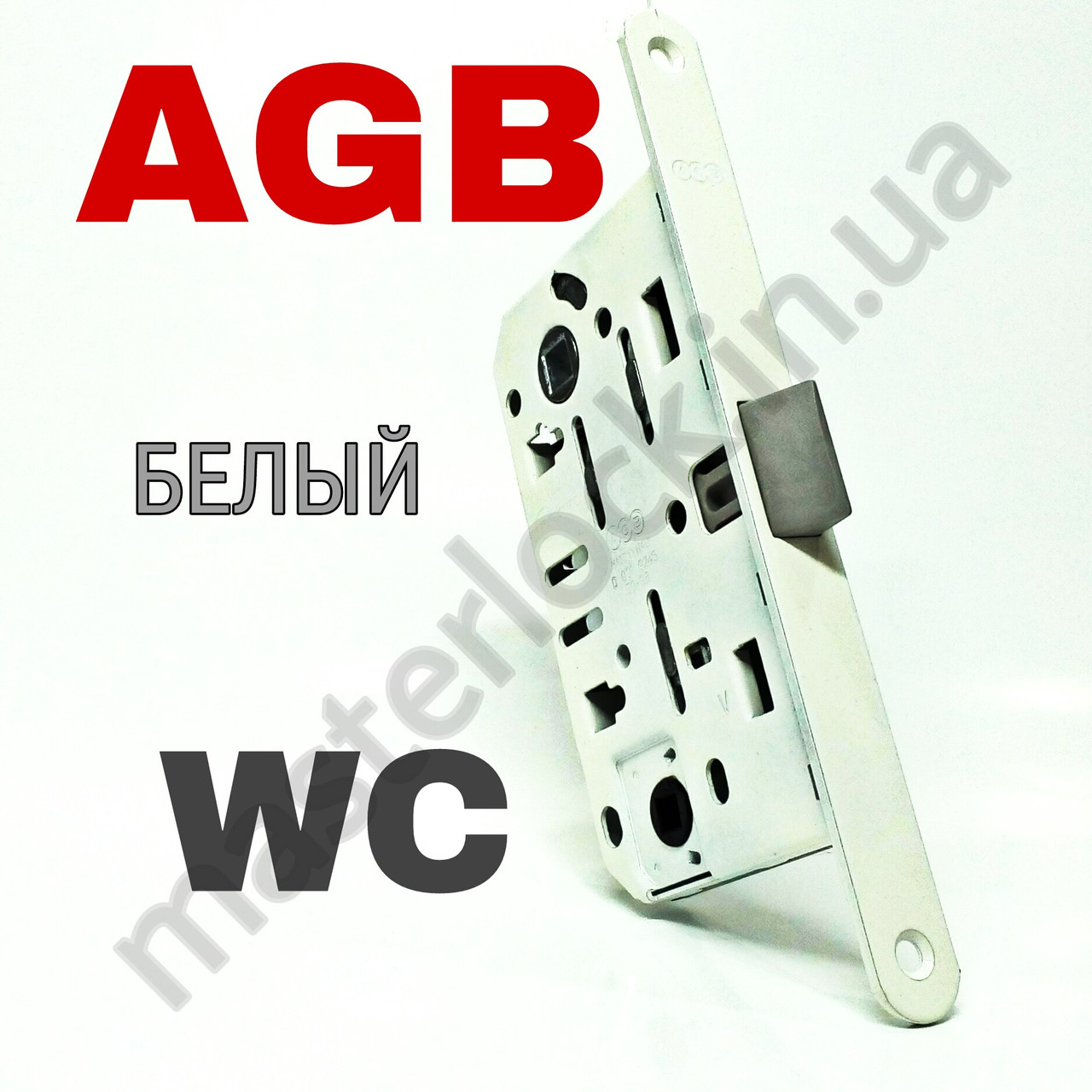 Замок AGB засувка WC бронза (коричнева) MEDIANA EVOLUTION