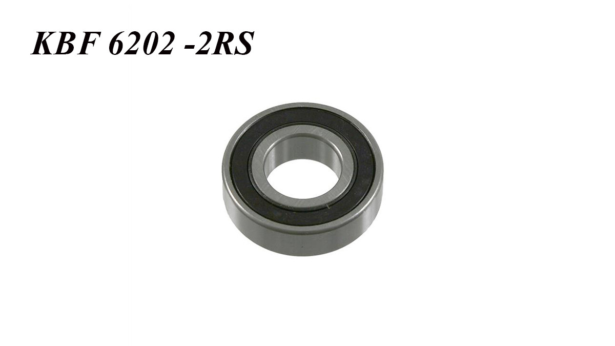 Підшипники KBF #6202-2RSH для бензопил 4500, 5200 (ціна за 1шт) - фото 1 - id-p1316470866