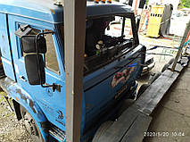 Производство и замена лобового стекла триплекс на грузовике КамАЗ 65117 в Никополе (Украина). 5