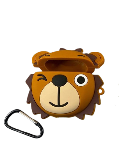 Чохол для навушників AirPods 1/2 lion