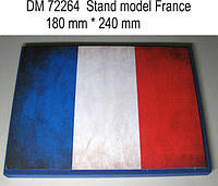 Подставка под модели (тема - Франция). 1/72 DANMODELS DM72264