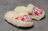 Чуні дитячі, чуні з овечої вовни, кімнатні капці, 14 см., фото 2