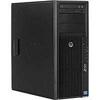 Системный блок HP Z420-Workstation-FT -Intel Xeon E5-1620-3,60GHz-16Gb-DDR3-128Gb-SSD-DVD-R+nVidia Quadro K600