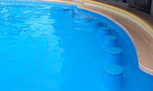 Плівка ПВХ для басейну Elbeblu Adriatic blue (синій) Classic, фото 3