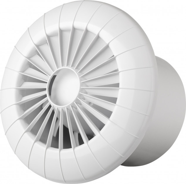 Вентилятор витяжний круглий для ванної на кулькових підшипниках AirRoxy aRid 120 BB 01-043