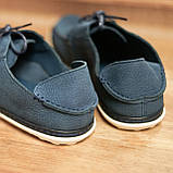 Kadar Мокасини сині з перфорацією 40 розмір - на стопу 26 см, фото 3