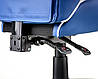 Ігрове крісло ExtremeRace пластик механізм Anyfix шкірозамінник синій (Special4You-ТМ), фото 5
