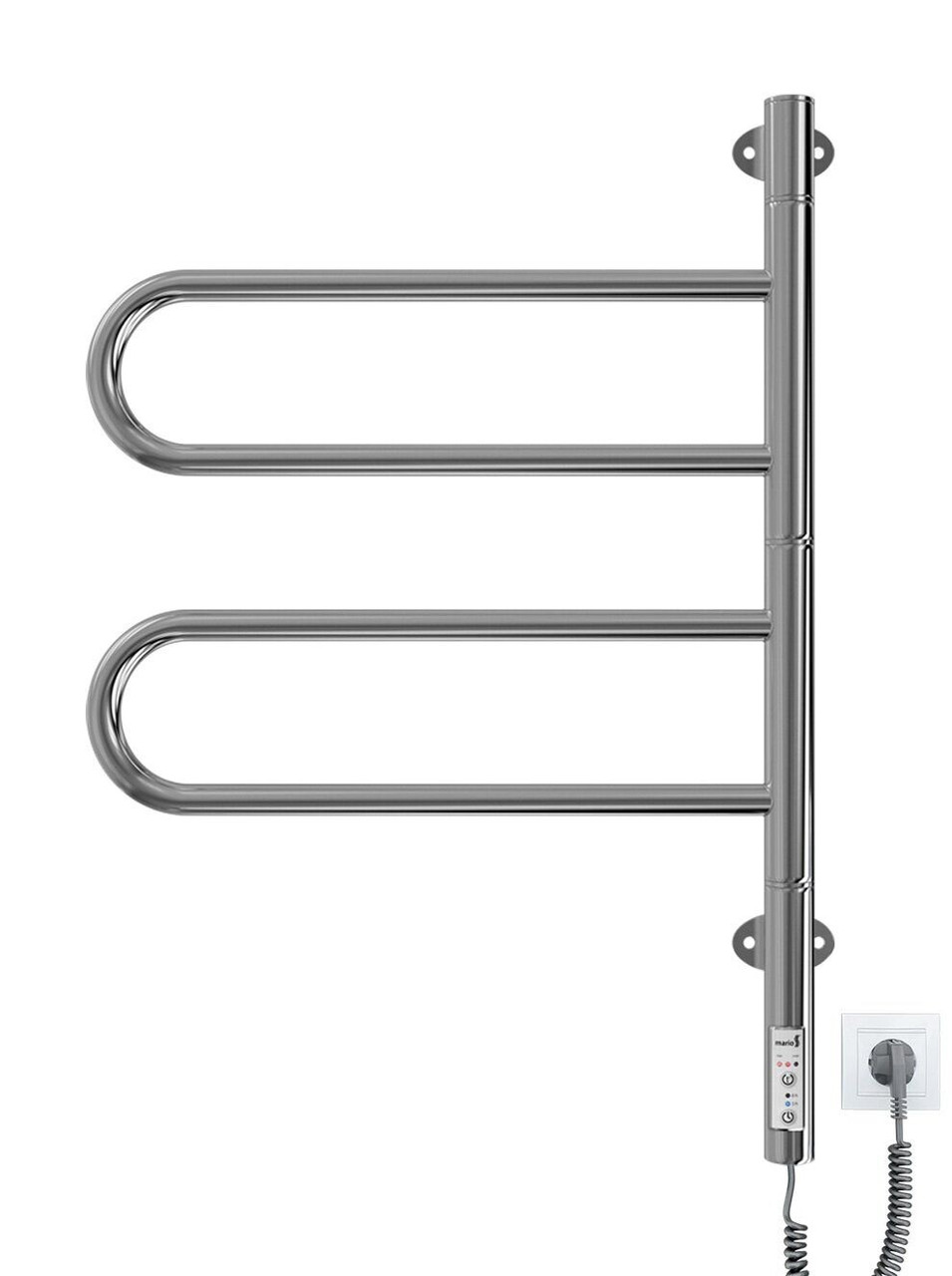 Електрична рушникосушка Маріо Тристар-I  600х445/55 TR