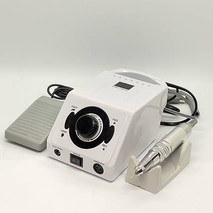 Фрезер Master Professional ZS-716 на 65 Вт і 45000 об/хв ручка 18V для манікюру і педикюру, білий, фото 3