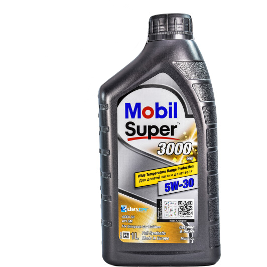 Масло Mobil Super 3000 X1 Formula FE 5W-30 кан. 1л. 152565