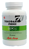 Токсфайтер Люкс 90капс. сорбент для комплексного очищение организма от ядов, токсинов и радионуклидов.