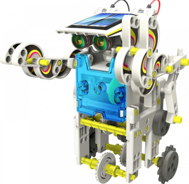 Конструктор робот на сонячних батареях Solar Robot 13 в 1