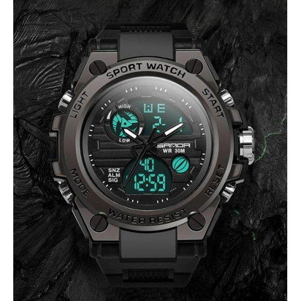 Чоловічий наручний годинник Sanda Tattoo, фото 1