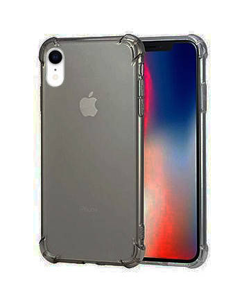 

Чехол прозрачный Black Strong для iPhone Xr Черный