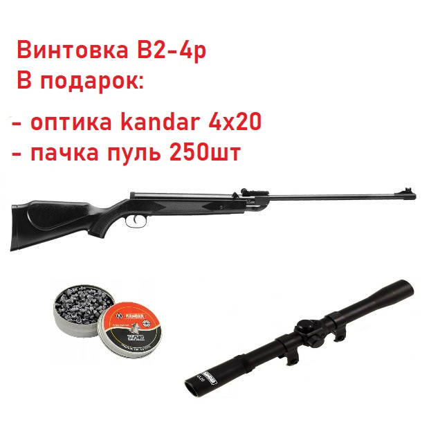 

Пневматическая винтовка Core Air Rifle B2-4 P + Подарок