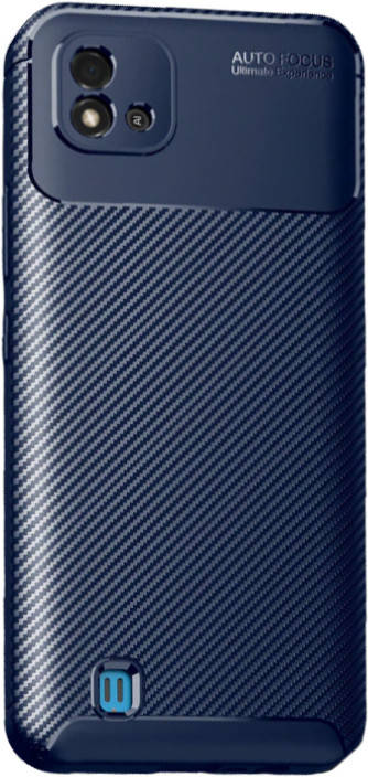 

Чехол накладка Autofocus Carbon Realme C11 (2021) (Реалми С11 2021), Синий