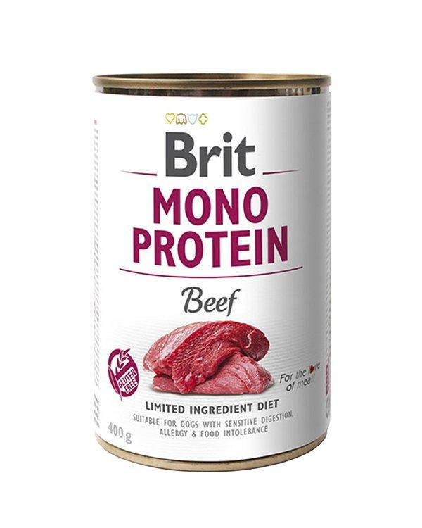 

Brit Mono Protein Dog с говядиной 400 г