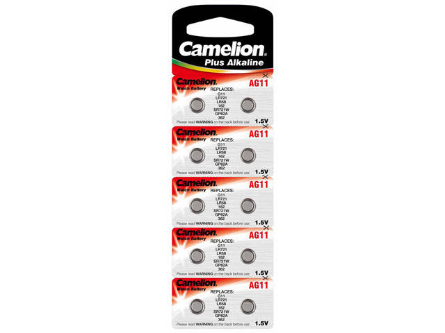 

Батарейка Camelion Алкалайн AG6/10bl час(10)(100)