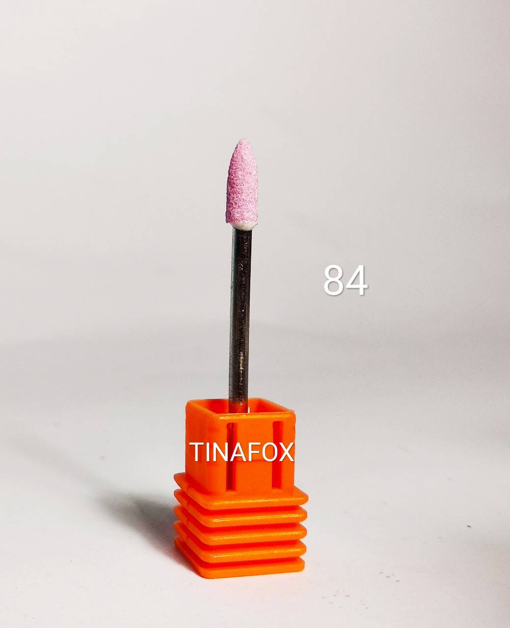 

Корундовая насадка для маникюра/педикюра розовая №84, Розовый