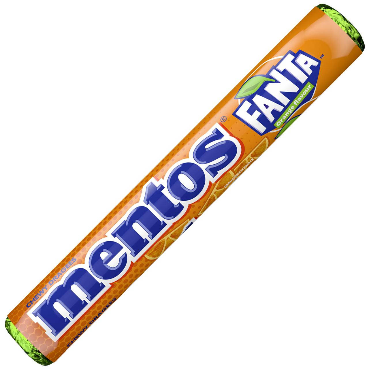 

Конфеты жевательные Ментос Mentos Fanta Фанта 37,5 г