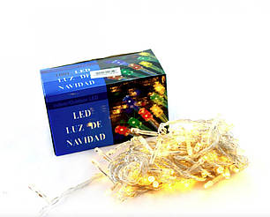 Гірлянда Xmas Led 300 WW-2 з прозорим дротом 183673, фото 1