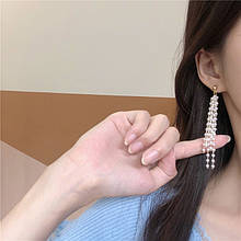 Сережки з перлами "Pearl Placers"