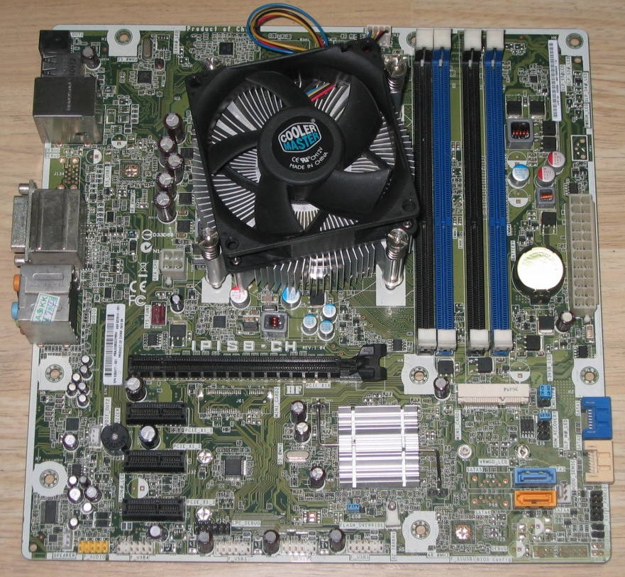 ПОТУЖНИЙ Комплект на 4 ЯДРА : ПРОЦЕСОР s1155 INTEL CORE I5-2310 ( 4 по 2,9 GHZ) + Плата LGA1155 ASUS IPISB-CH