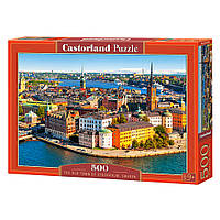 Пазл "Старе місто Стокгольм, Швеція", 500 елементів Castorland (5904438052790)