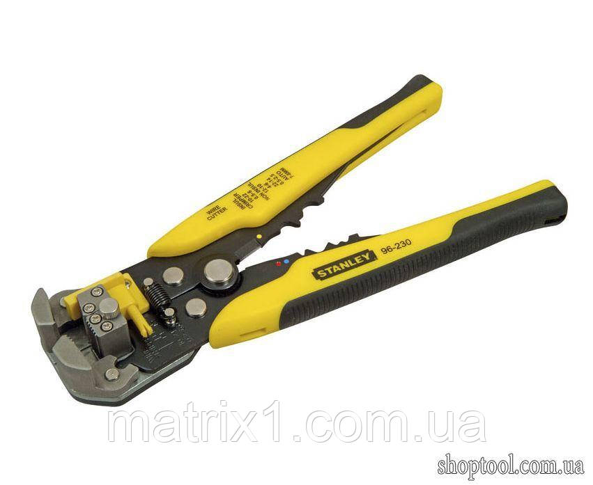 Кліщі стрипер для зняття ізоляції Ø0.8-2.6 мм STANLEY FatMax 210 мм ОРИГІНАЛ!, фото 1