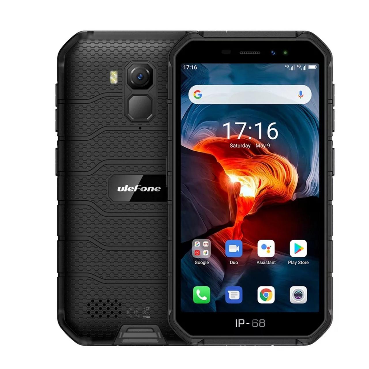 Смартфон Ulefone Armor X7 Pro Black 4/32Gb NFC 5" 4000 мА·год IP68 нові в наявності