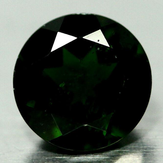 2.36 кт. Природний хромдиопсид 7х9 мм, фото 1