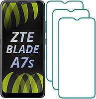 Комплект ZTE Blade A7s 2020 (A7020) Защитные Стекла (3 шт.) (ЗТЕ Блейд А7с)