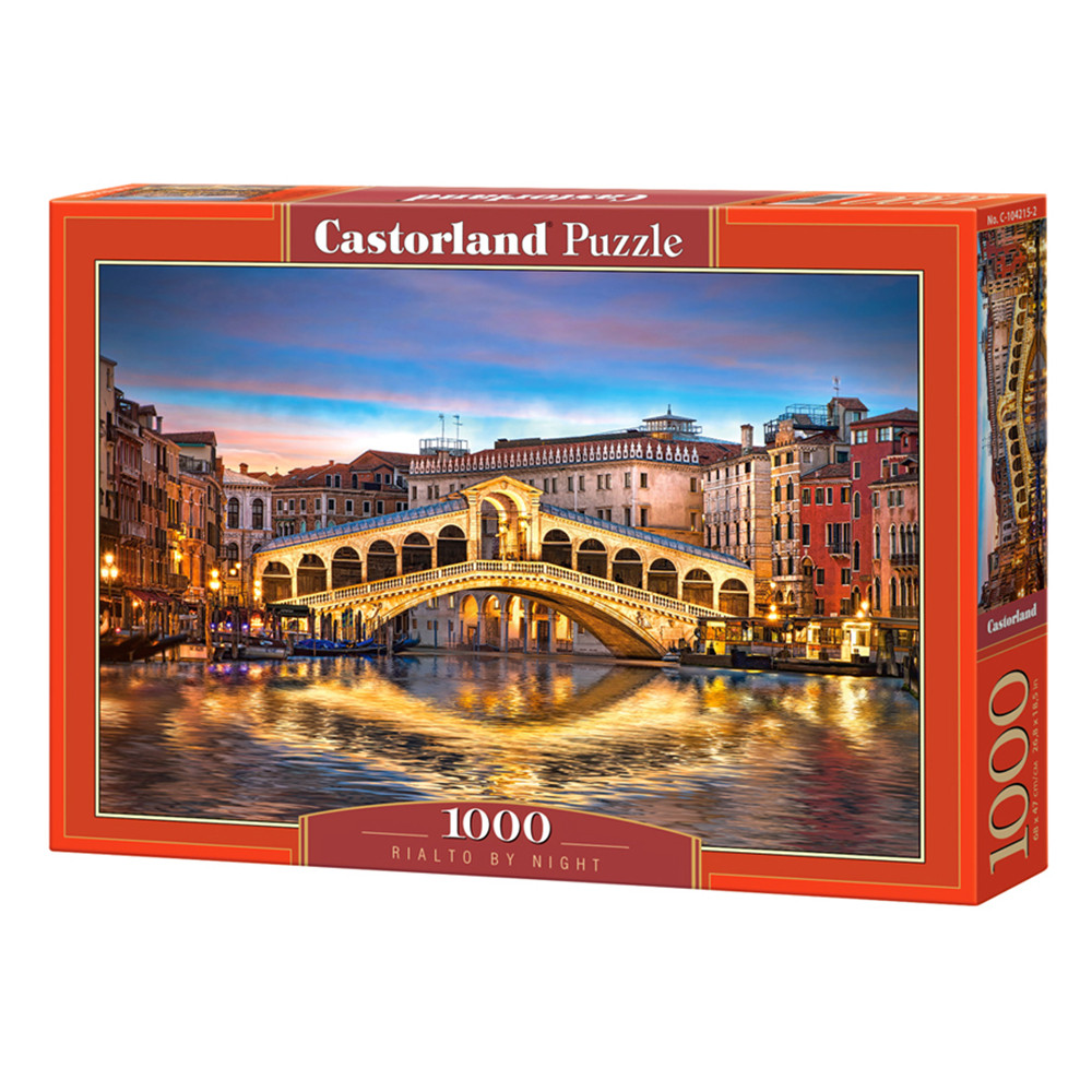 Пазл "Міст Ріальто, Венеція, Італія", 1000 елементів Castorland (5904438104215)