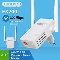 TOTOLINK EX200 Wi-Fi репітер (розширювач). WiFi ретранслятор Totolink EX200
