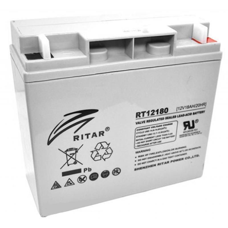 Акумуляторна батарея Ritar 12 V 18 AH (RT12180/02981) AGM