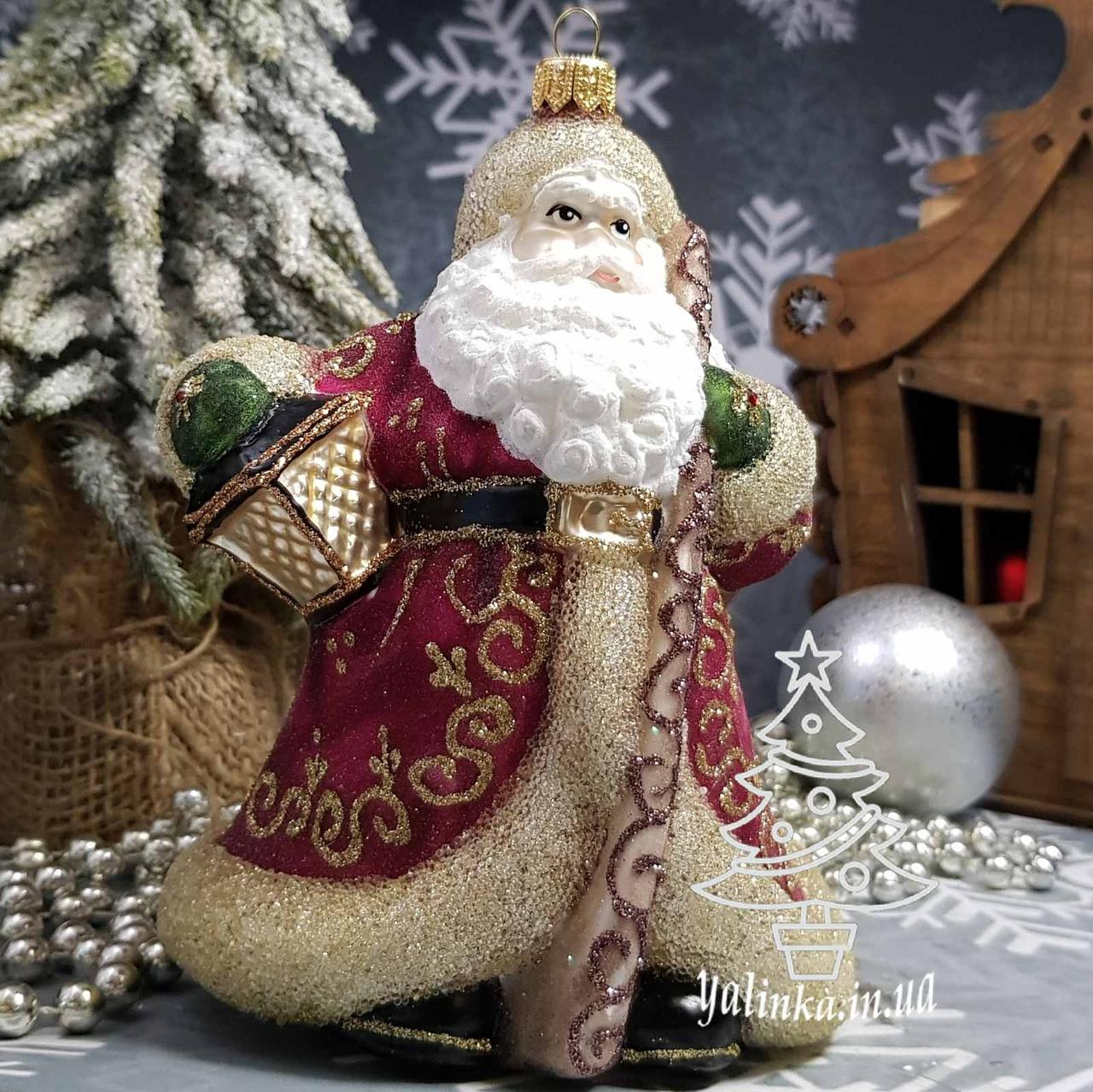 Дід мороз з ліхтарем велетень Irena