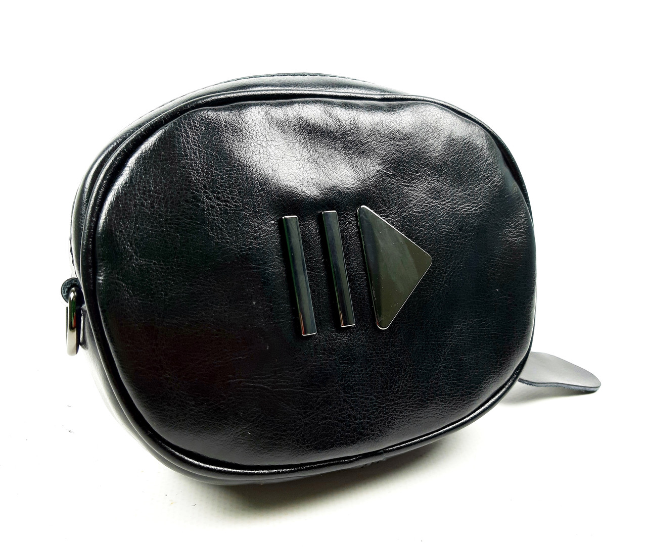 Жіноча шкіряна сумка Guecca Маленька 18 × 5 × 13 см Чорна