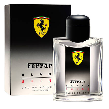 Ferrari Black Shine туалетна вода 125 ml. (Феррарі Блек Шайн), фото 2