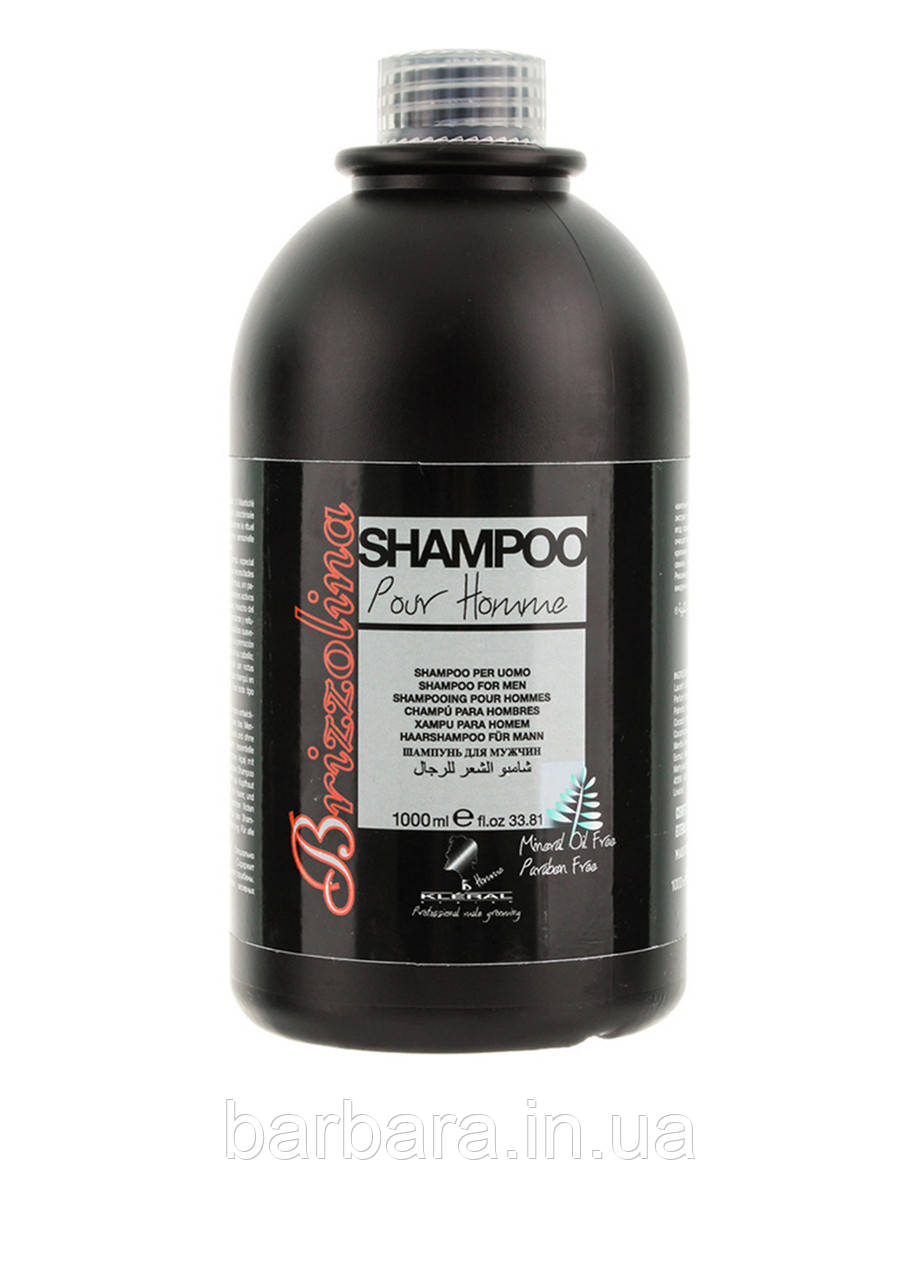 Шампунь для чоловіків KLERAL SYSTEM Brizzolina Shampoo 1000 мл