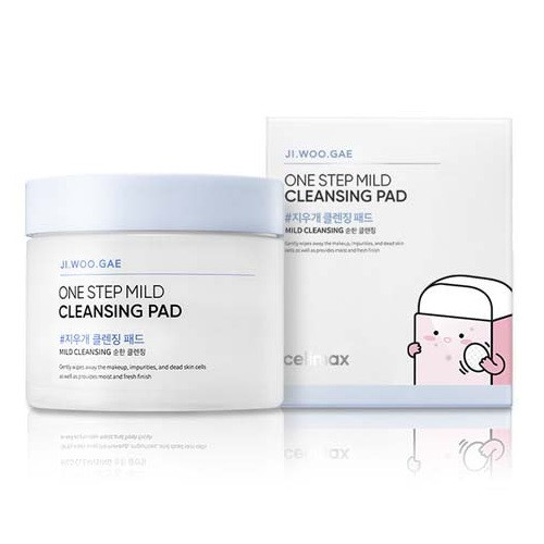 Celimax One Step Mild Cleansing Pad Пэды для очищения кожи и снятия макияжа, 60 шт
