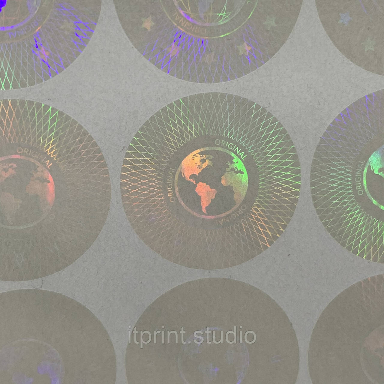 Кругла прозора Глобус ЗІРКИ 20 мм 2000 шт