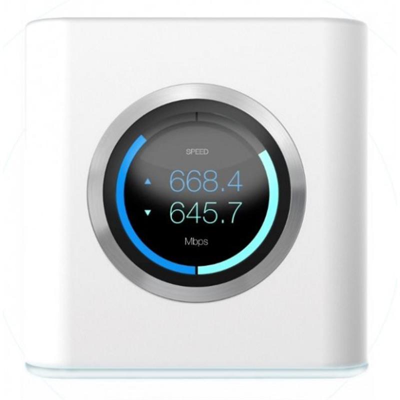 WiFi Mesh система Ubiquiti AmpliFi HD Mesh Router (AFI-R) (AC 1750, 4xGE LAN, 1xGE WAN, 1xUSB 2.0, MESH, 3
