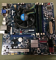 КОМПЛЕКТ на 4 ЯДРА - НАДЕЖНАЯ ПЛАТА s1156 INTEL DH55TC + Процессор Intel CORE I5-750 ( 4 по 2,7Ghz) LGA 1156