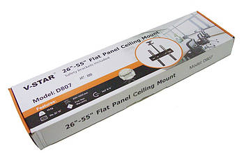 Кріплення для ТВ 807 26-55 стельове ART 6889/D 807 (10 шт./ясть)