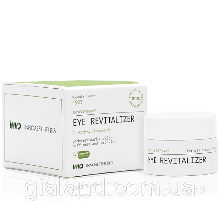 Відновлюючий крем для шкіри навколо очей Глобальна терапія Innoaesthetics Inno-Derma Eye Revitalizer
