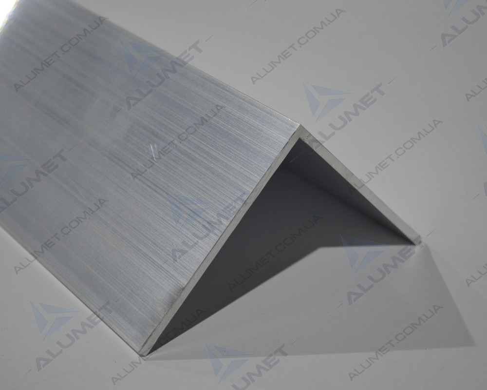 Кутник алюмінієвий 100х100х4 мм без покриття БПО-1105