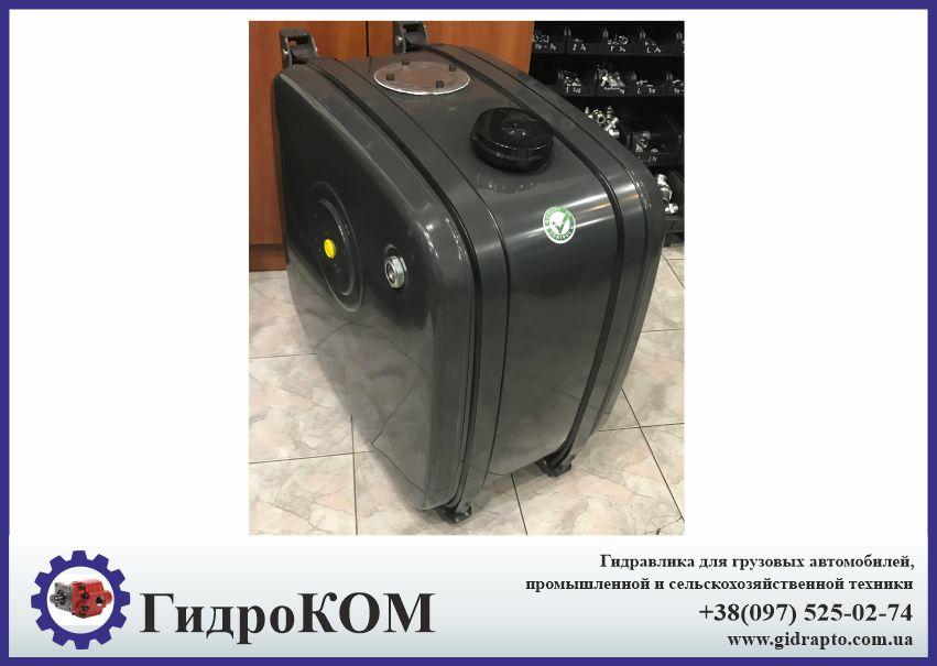 Бак 200 л сталевий з боковою плитою