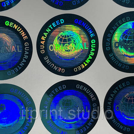 Круглі глобуси сині ORIGINAL 20 мм 2000 шт, фото 1