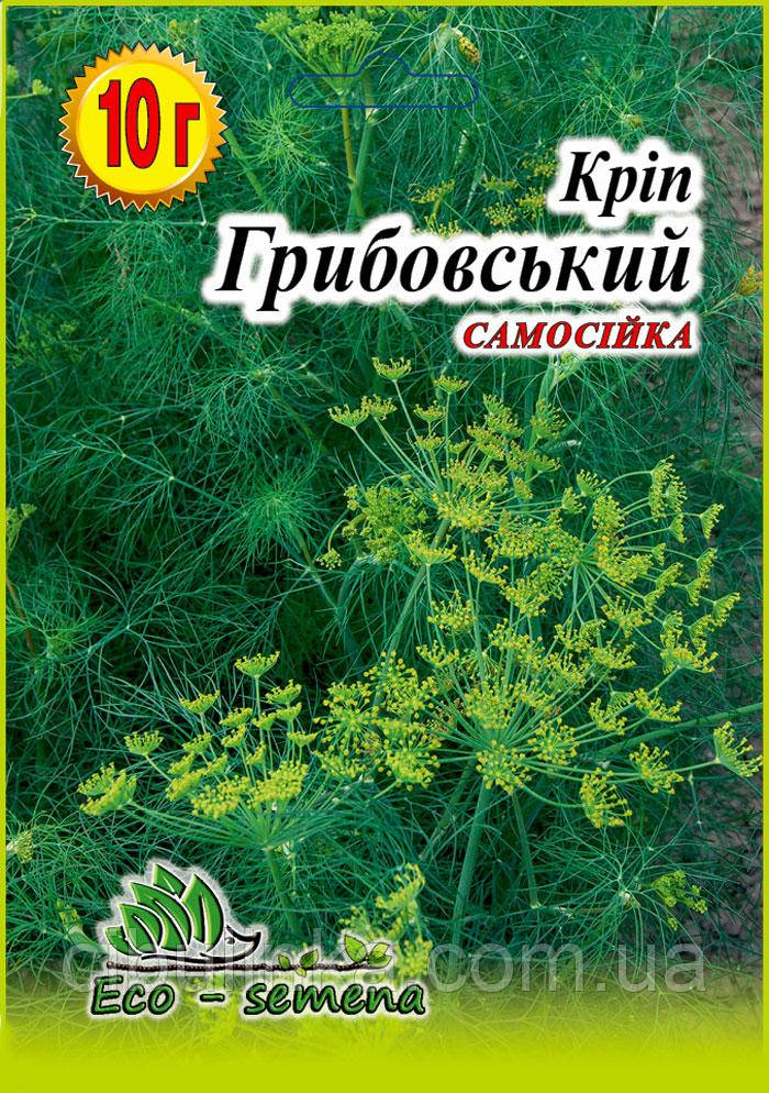 Eco-semena. Семена Укроп Грибовський, 10 г, фото 1
