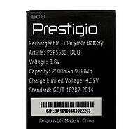 Акумулятор PSP5530 для Prestigio MultiPhone 3533 Grace Z3 / Grace Z5 (Original) 2600 мAh